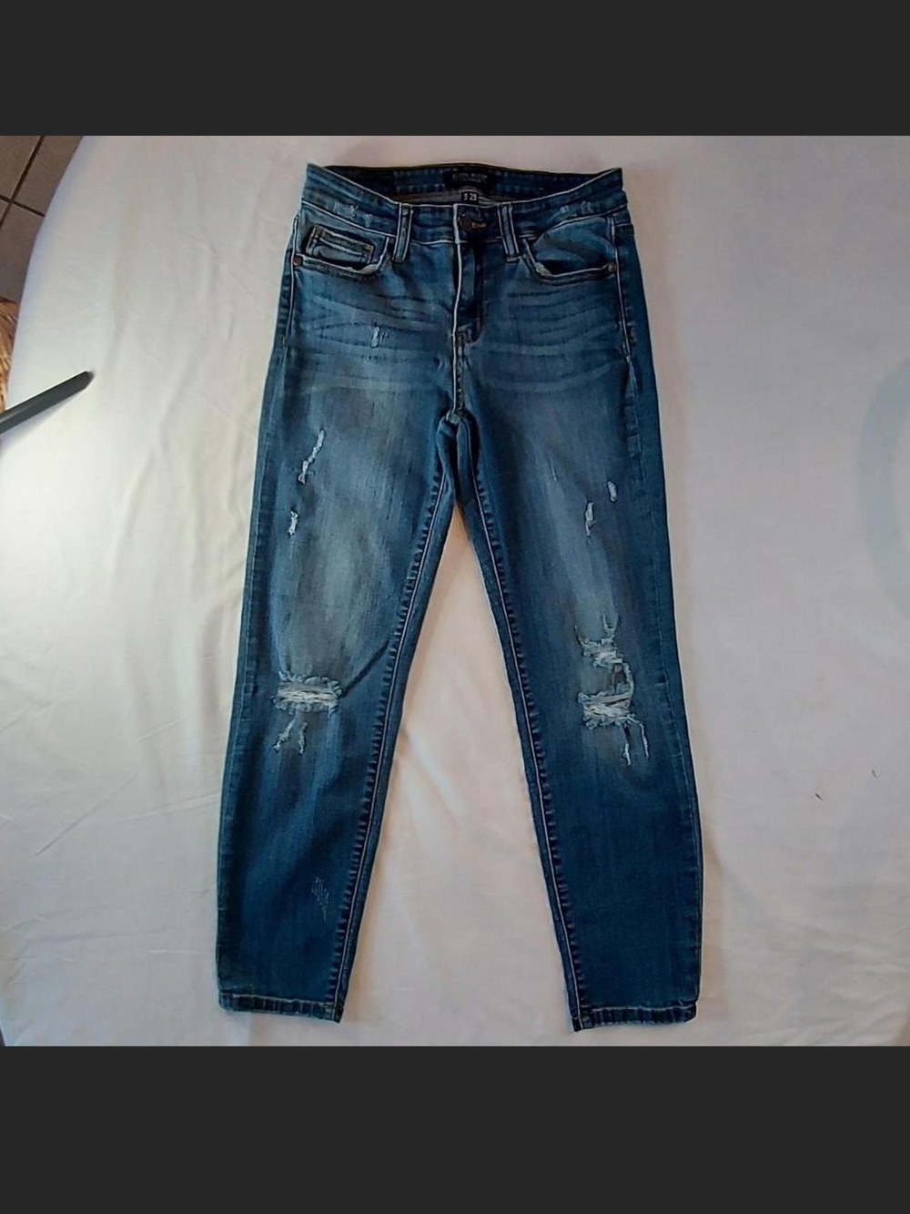 Judy Blue Angie Distressed Skinny Jeans Size 9/29